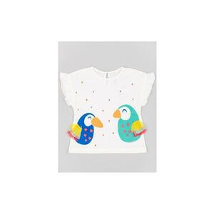 Tricou copii - 302715497 - Bumbac - Alb imagine