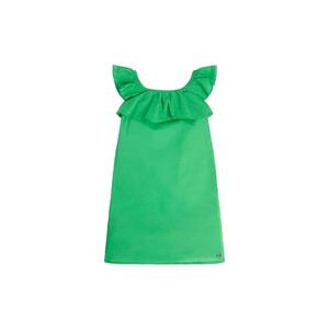 Rochie fete - 302190423 - Bumbac - Verde imagine