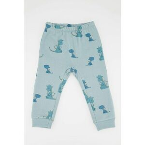 Pantaloni sport de bumbac cu imprimeu imagine