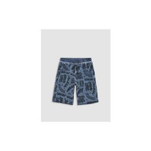 Pantaloni lungi - 302623587 - Bumbac - Albastru imagine