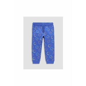 Pantaloni lungi - 302617784 - Bumbac - Elastan - Albastru marin imagine