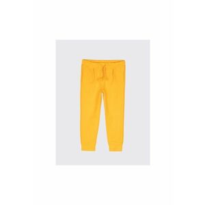 Pantaloni lungi - 302634309 - Bumbac - Galben imagine