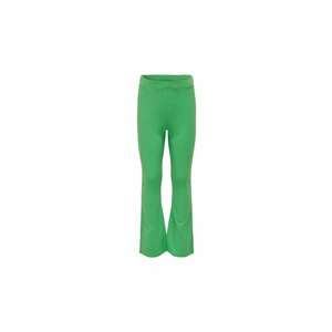 Pantaloni lungi - 302121830 - Poliester - Elastan - Verde imagine