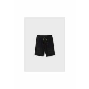 Pantaloni lungi - 302031351 - Bumbac - Poliester - Negru imagine