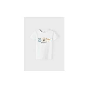 Tricou copii - 301996224 - Bumbac organic - Elastan - Alb imagine