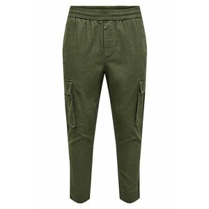 Pantaloni barbati - In/Bumbac - Verde imagine