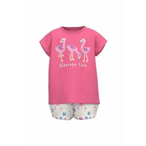 Set tricou si pantaloni scurti - 302000944 - Bumbac - Roz imagine