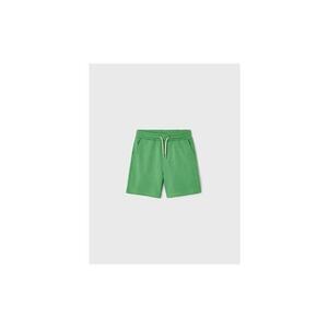 Pantaloni lungi - 302021543 - Bumbac - Poliester - Elastan - Verde imagine