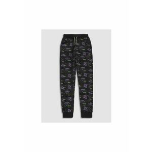 Pantaloni lungi - 302623464 - Bumbac - Negru imagine