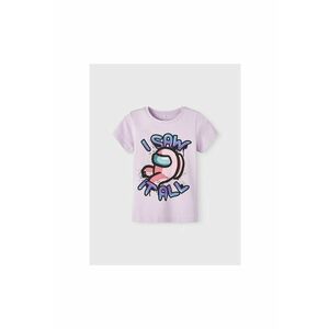 Tricou copii - 301993186 - Bumbac - Violet imagine