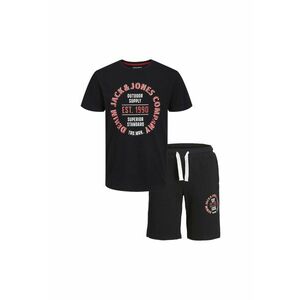 Compleu tricou si pantaloni scurti - Junior - 301659129 - Bumbac - Negru imagine