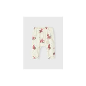 Pantaloni lungi - 301468479 - Bumbac - Ecru imagine