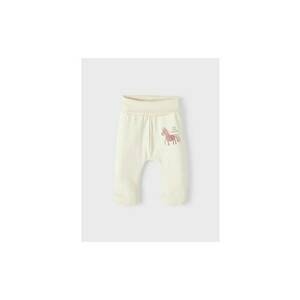 Pantaloni lungi - 301468547 - Bumbac - Ecru imagine