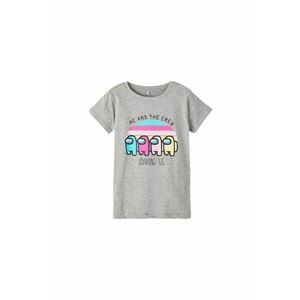 Tricou copii - 301468752 - Bumbac - Gri imagine