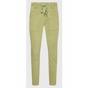 Pantaloni dama - 302097043 - Bumbac - Verde imagine