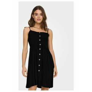 Rochie - 18797 - Viscoza - Negru imagine