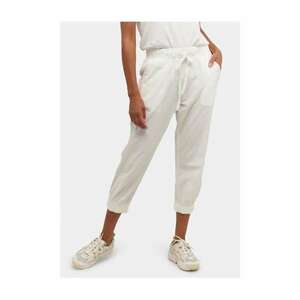 Pantaloni dama - 99427 - Ecru - Bumbac imagine