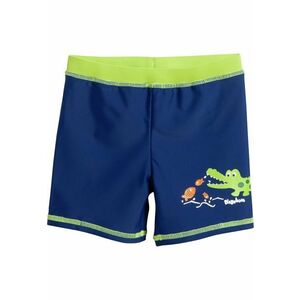 Slip de baie tip boxer - baieti - protectie UV 50+ - Albastru/Verde imagine