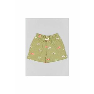 Pantaloni lungi - 302715336 - Bumbac - Verde imagine