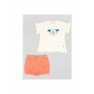 Set tricou si pantaloni scurti - 302711727 - Bumbac - Bej imagine