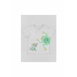 Tricou copii - 302714636 - Bumbac - Gri imagine