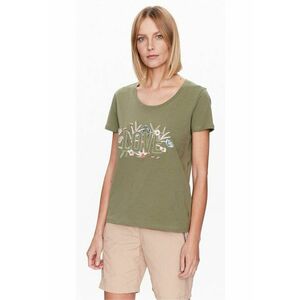 Tricou dama - 302415113 - Bumbac - Verde imagine