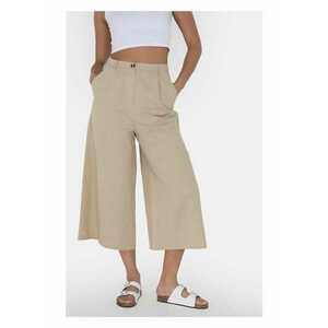 Pantaloni dama - 95805 - Bumbac - Bej imagine