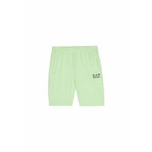 Pantaloni scurti copii - EA7 Emporio Armani - Bumbac - Verde imagine