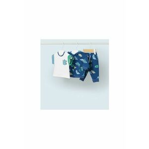 Set tricou - hanorac si pantaloni copii - 301833444 - Bumbac - Albastru marin imagine