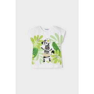 Tricou de bumbac cu model grafic imagine