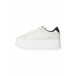 Pantofi sport flatform de piele imagine