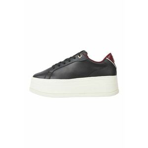 Pantofi sport flatform de piele imagine