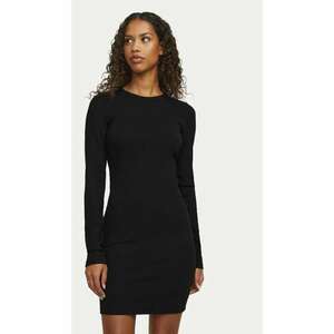 Rochie dama - Negru - Bumbac imagine