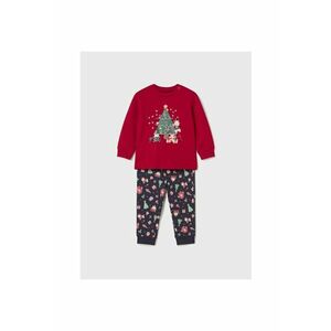 Pijama copii - 70896 - Bumbac - Rosu/Negru imagine