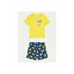 Pijama copii - 77289 - Bleumarin/Galben - Bumbac imagine