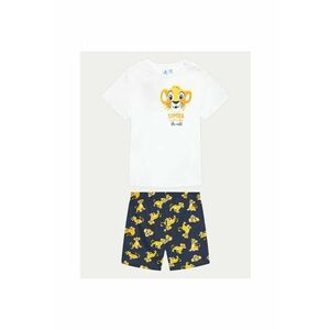 Pijama copii - 77272 - Bleumarin/Alb - Bumbac imagine