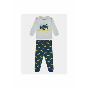 Pijama copii - 333317 - Gri/Bleumarin - Bumbac imagine