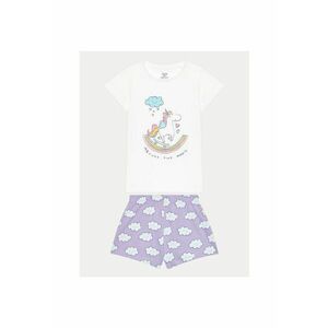 Pijama copii - 834142 - Alb - Bumbac imagine