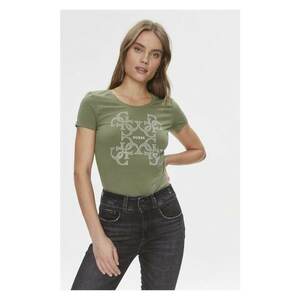 Tricou dama - 397876 - Verde - Bumbac imagine