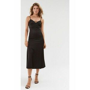 Rochie dama - Negru - Poliester - imagine