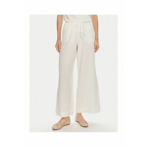 Pantaloni dama - 51952 - Bumbac - Alb imagine