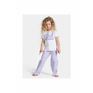 Pijama copii - 11016 - Violet - Bumbac imagine