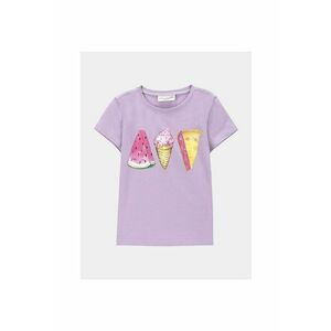 Tricou copii - 10149 - Violet - Bumbac imagine