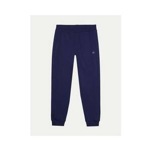 Pantaloni barbati - 303822798 - Albastru inchis - Bumbac imagine