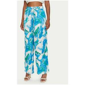 Pantaloni dama - 601521 - Albastru - Poliester - imagine