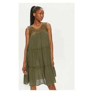 Rochie - 9440 - Bumbac - Verde imagine