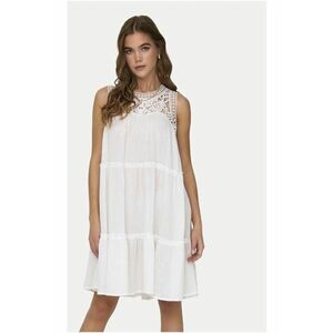 Rochie - 9419 - Bumbac - Alb imagine