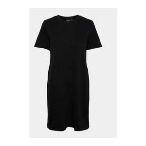 Rochie - 35110 - Bumbac/Poliester - Negru imagine