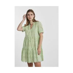 Rochie dama - Verde - Bumbac imagine