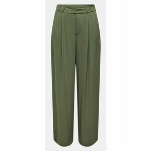 Pantaloni dama - 303602628 - Verde - Viscoza imagine